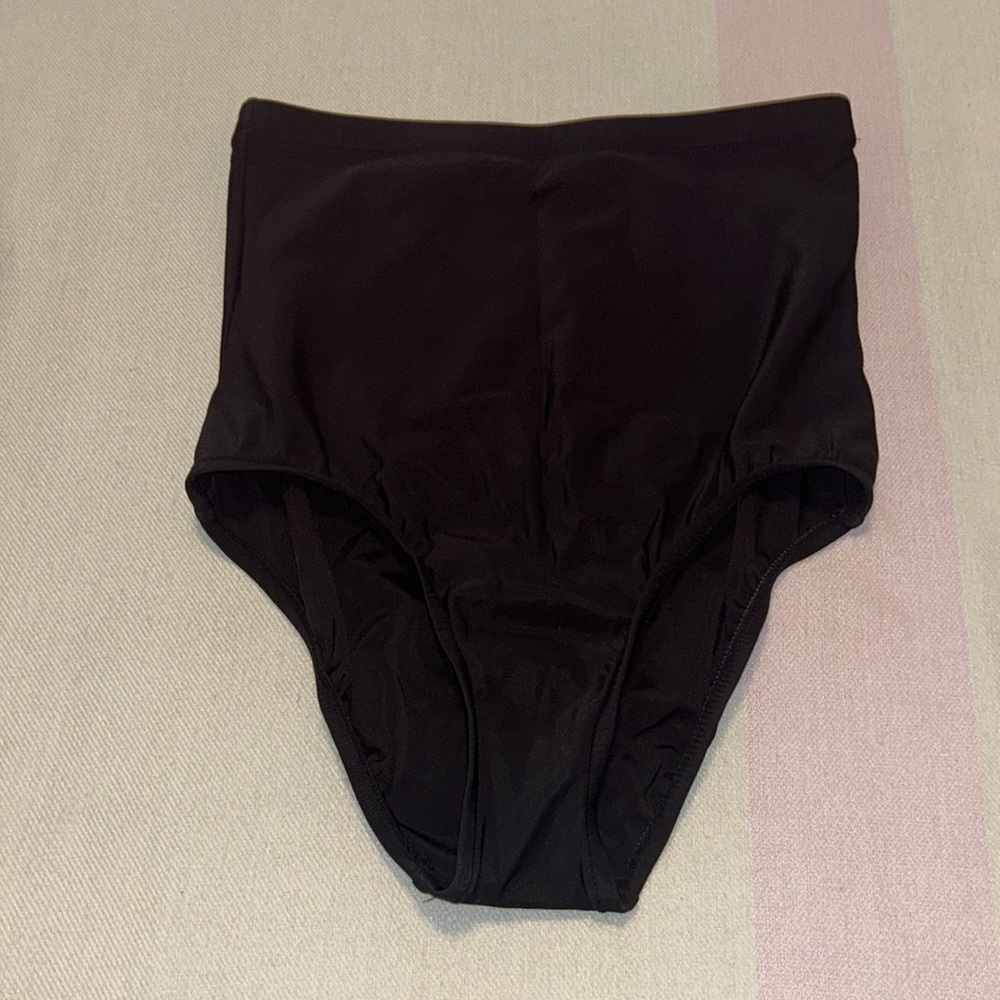 High waisted, bathing suit bottoms
